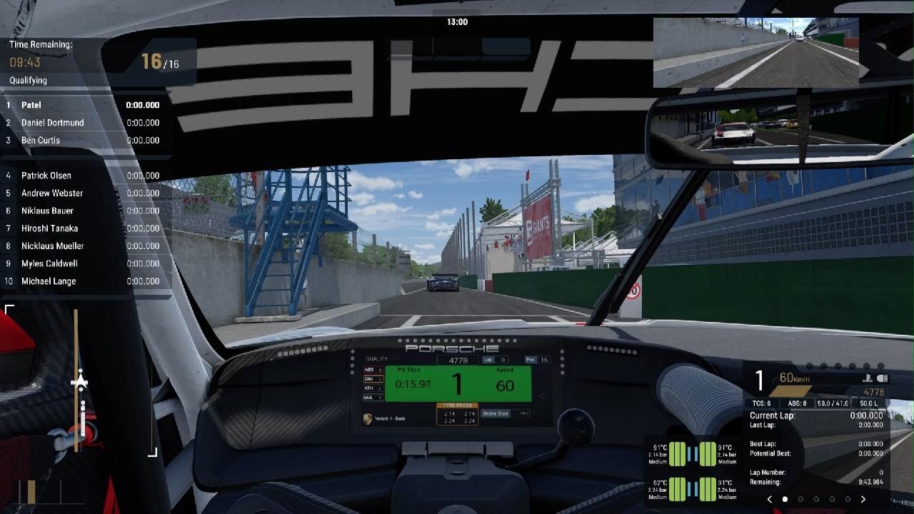 Playing Project Motor Racing for the first time