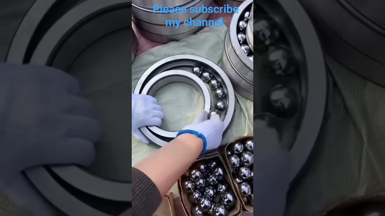 Big Roller Bearing assembly #mechanical #engineering #shorts