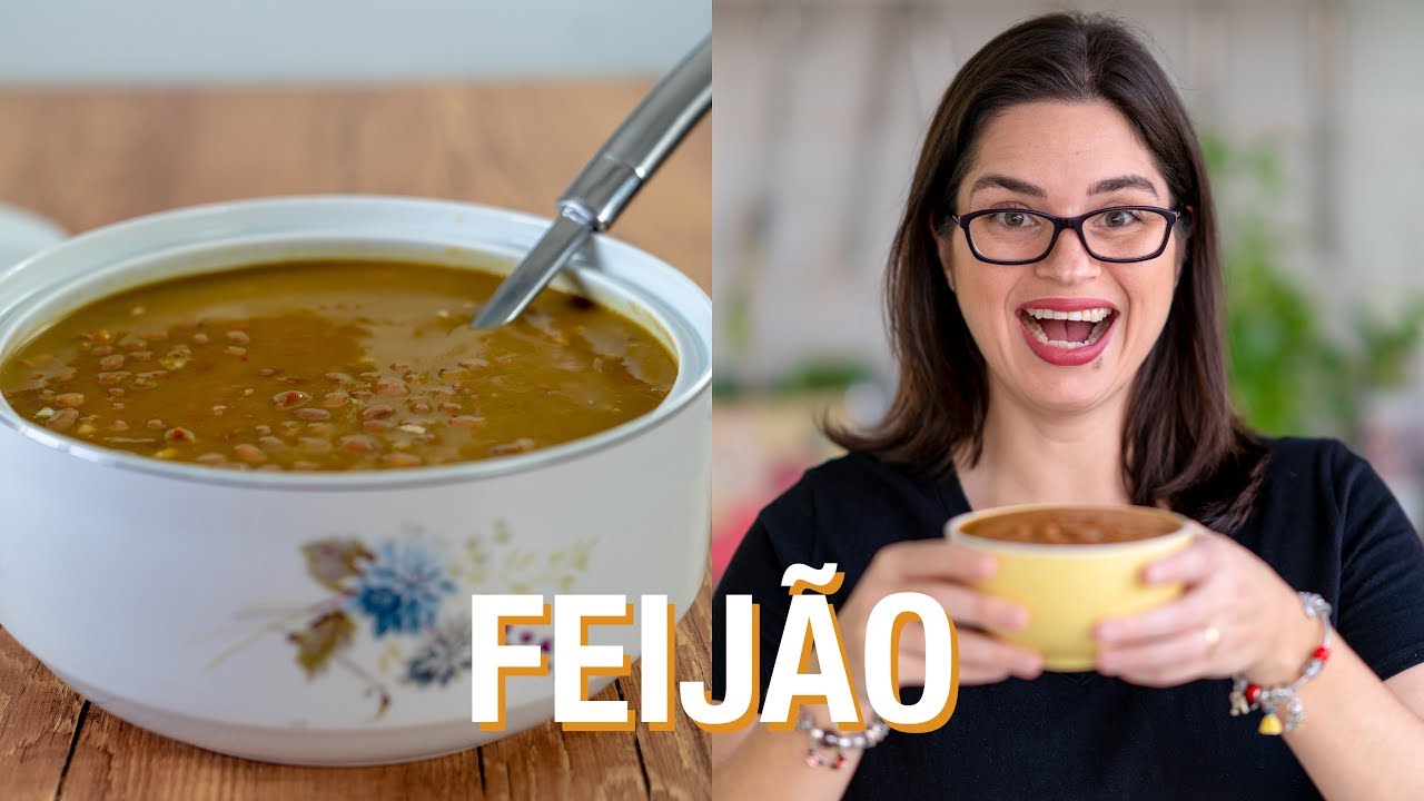 FEIJÃO com CALDO GROSSO e ENCORPADO | Receita fácil que não deixa a barriga estufada (gases)
