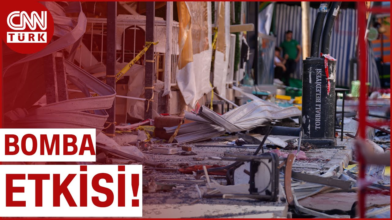 İzmir'de Tüp Bomba Gibi Patladı! Lokanta Havaya Uçtu 5 Ölü 57 Yaralı...