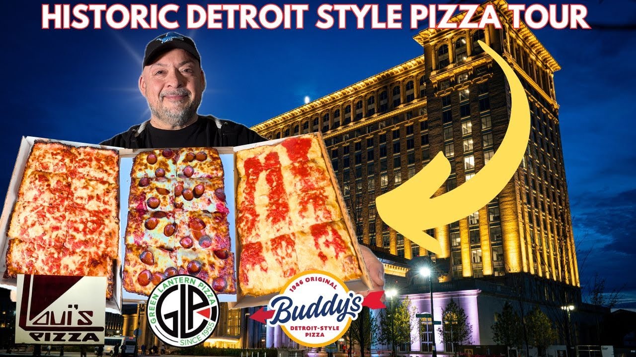 DETROIT Pizza Showdown : 3 LEGENDARY Spots