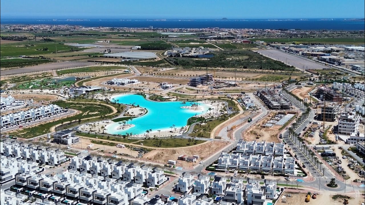 April 2025 Aerial Tour - Santa Rosalia Lake and Life Resort in Spain, Murcia