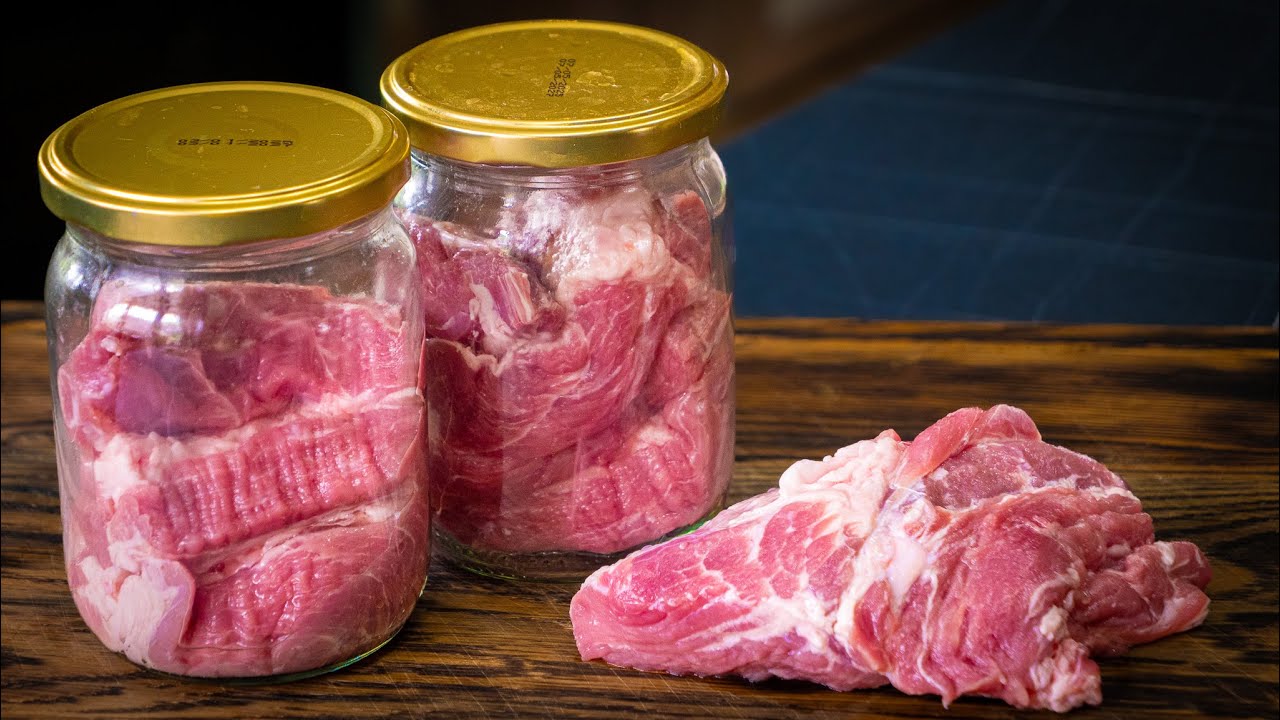 Вместо колбасы на бутерброды❗ Вкусная свинина в банке❗