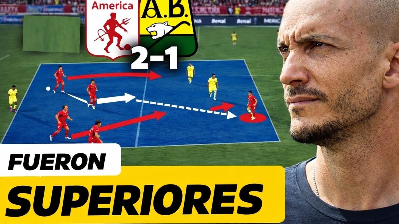 Así superó América a Bucaramanga: análisis táctico del 2-1