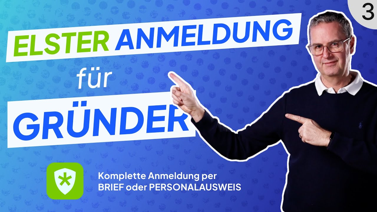 Komplette Elster Anmeldung erklärt vom  digitalem Steuerberater, erfolgreich starten Teil 3