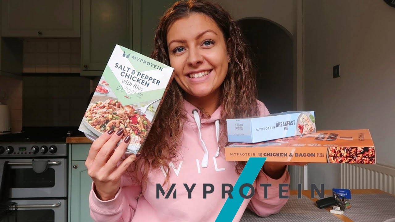 Trying the MYPROTEIN range from Iceland!