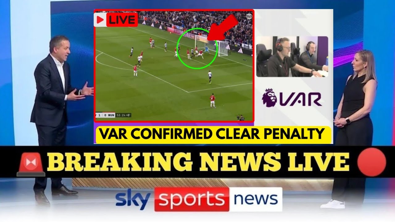 PENALTY PROOF REVEALED! VAR STUNS MANCHESTER UNITED AFTER NEWCASTLE’S 2-1 BATTLE 😳🔥