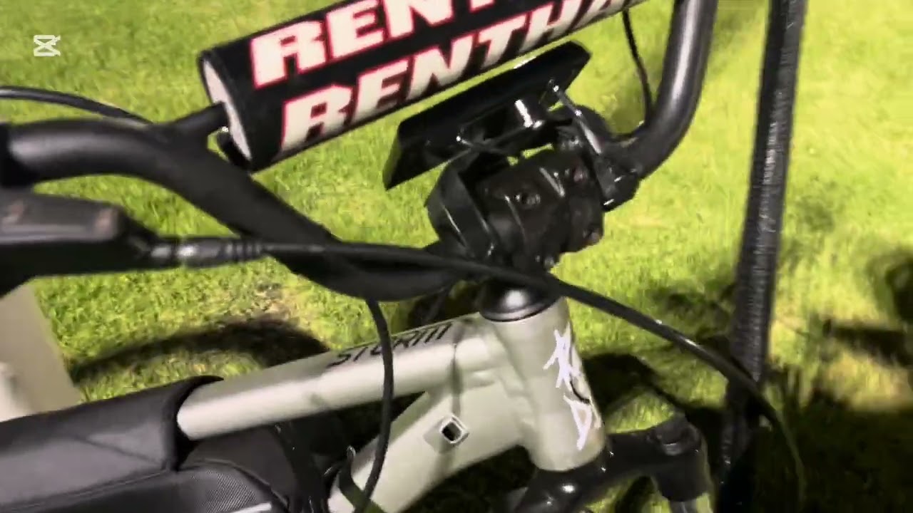 This is how my 2000w 52v e-bike conversion kit looks at the moment 
