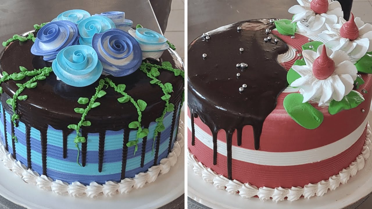 Impresionante técnica de decoración de pasteles | Tutorial de decoración de pasteles de chocolate