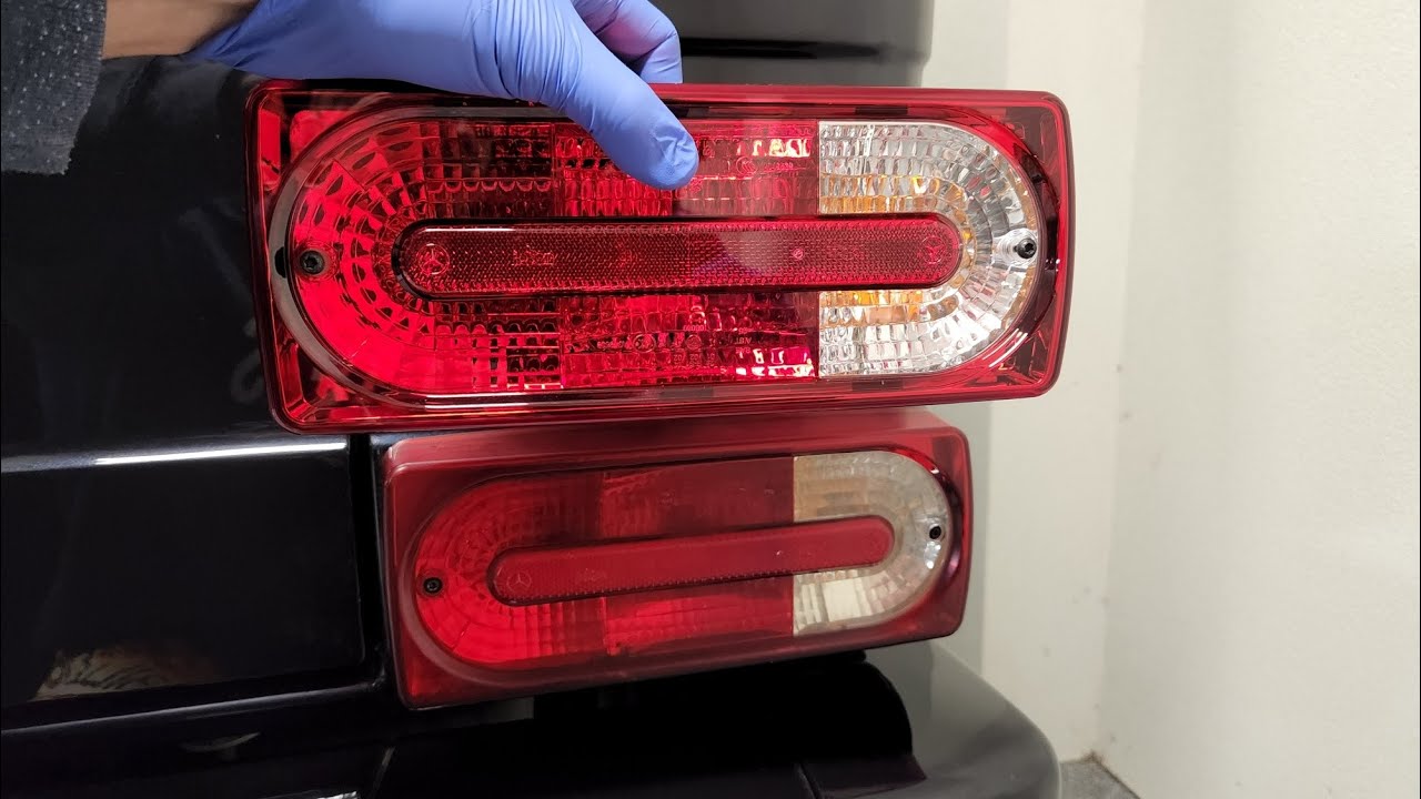 Mercedes 463 Gwagen Tail light replacement