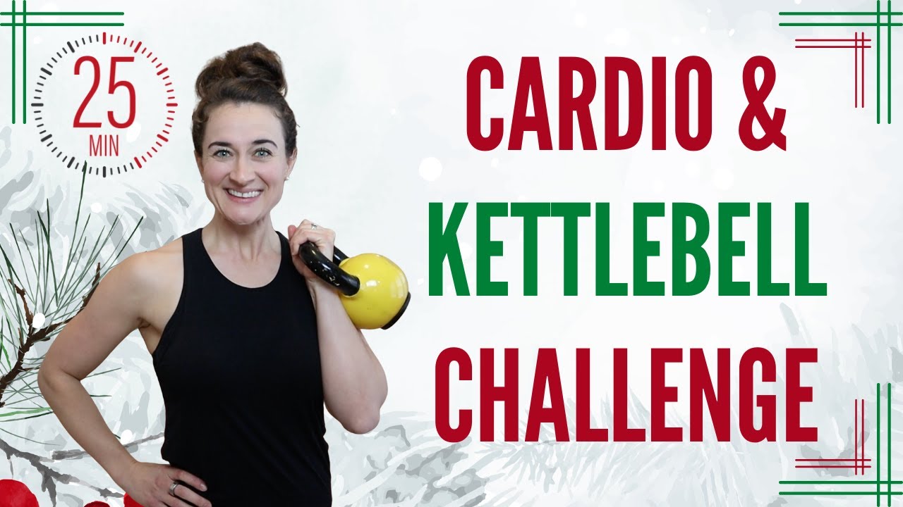 Christmas Cardio & Kettlebell Workout | 25 Minutes 🎄🌟