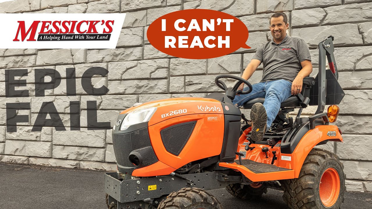 Air Ride Seat on a Kubota BX Failure