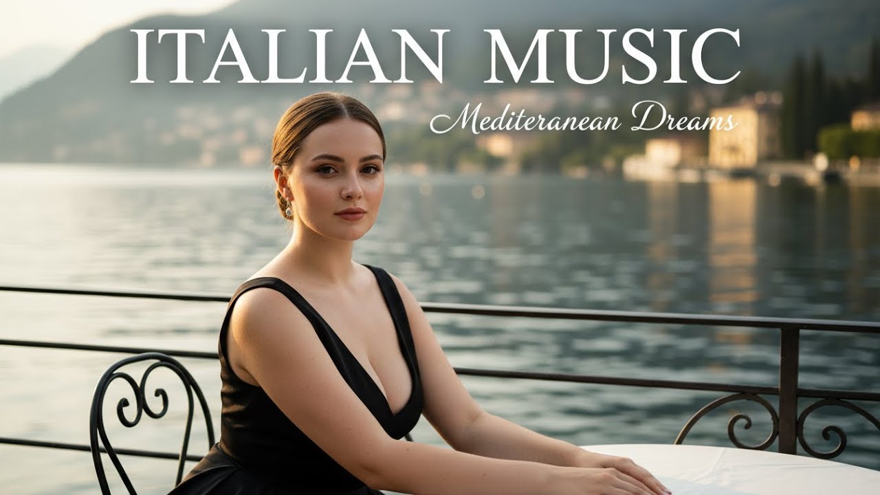 Italian Guitar & Sea View | Relaxing Mediterranean Mood Music