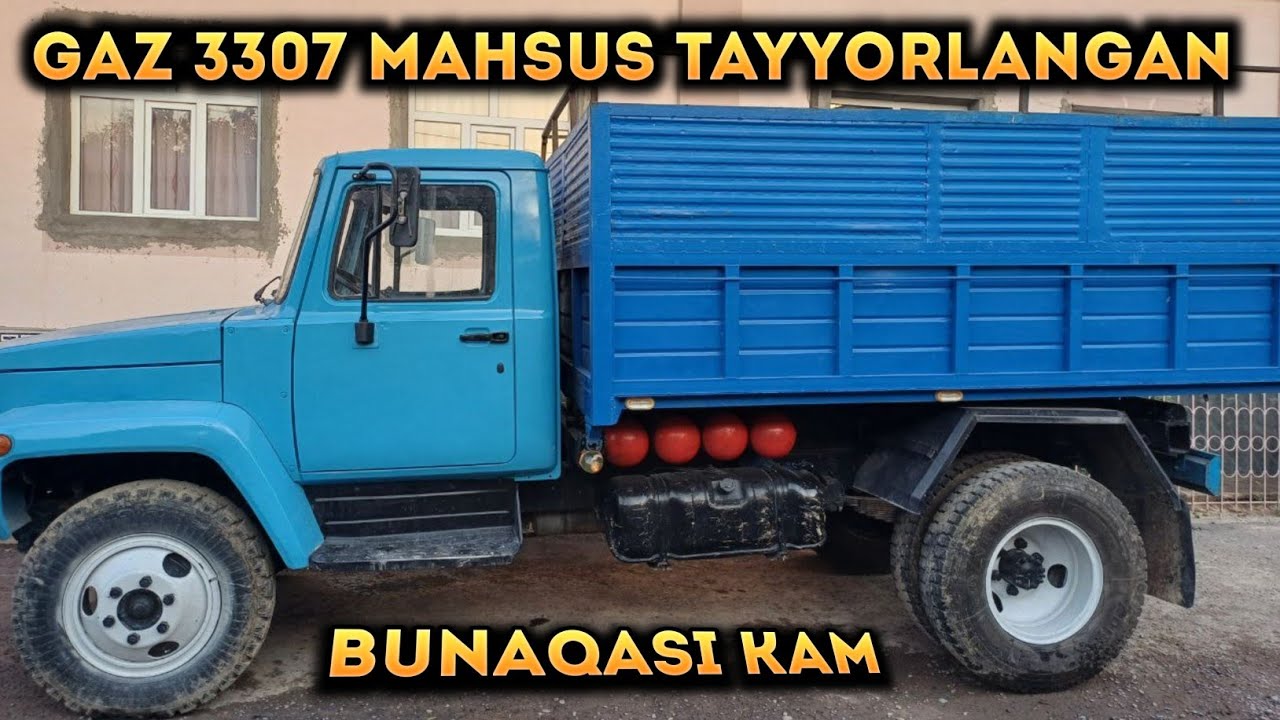 Maxsus baquvvat terilgan gaz 3307 srochno sotiladi! 10 tonnani bemalol oladi