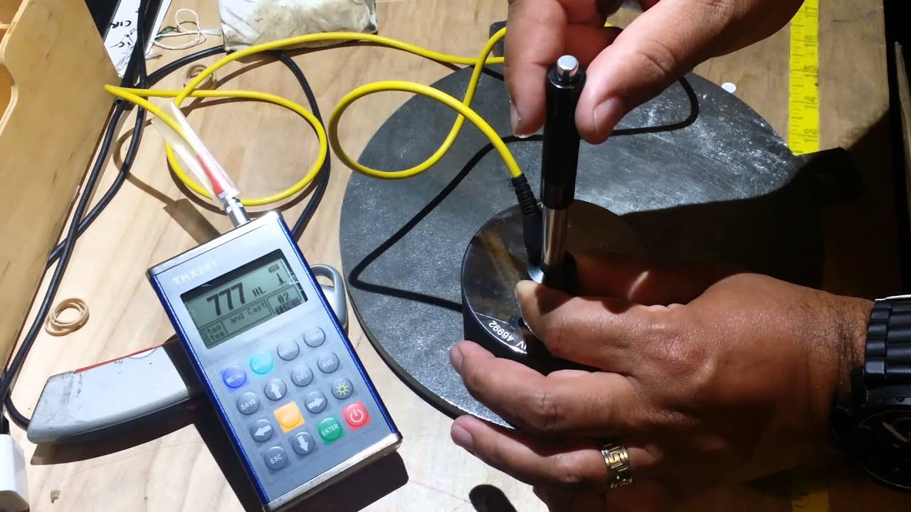 Steel Hardness Test (Leeb Rebound)