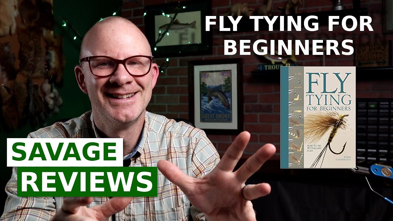 Fly Tying Books for Beginners - Review of Peter Gathercole's FTFB