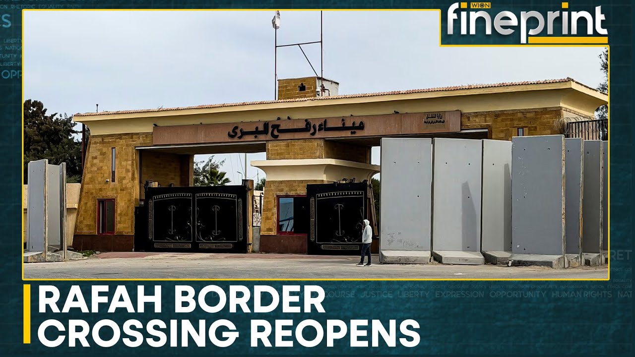 Rafah Crossing Reopens for Limited Traffic, 150 Gazans Allowed to Cross in a Day | WION Fineprint