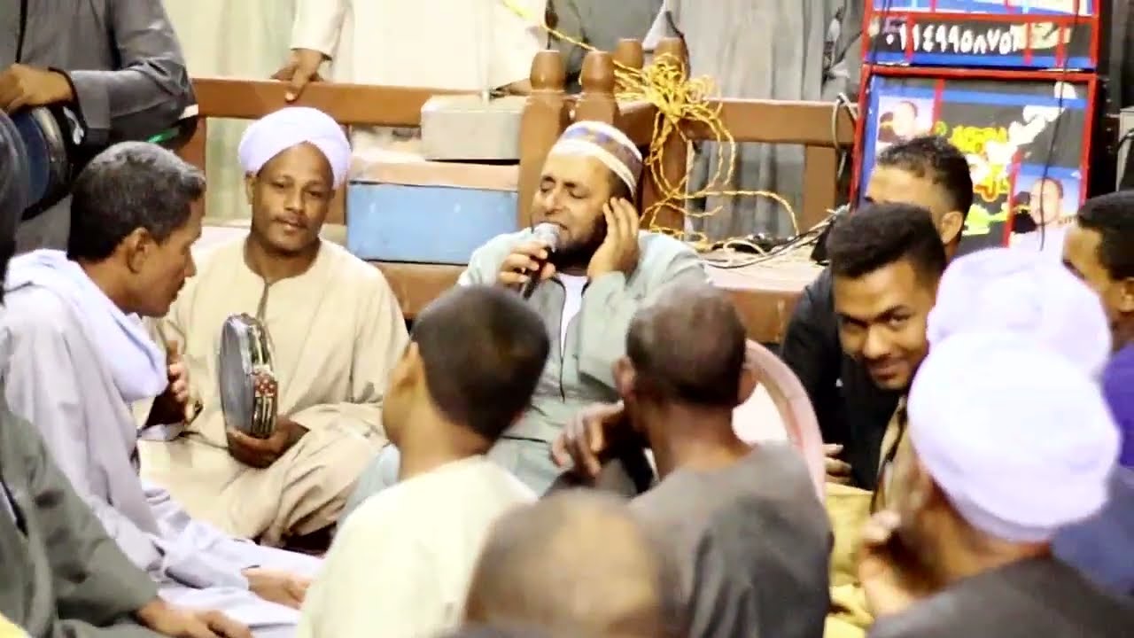 مدح ياسر جلال والسيد العريبى من احتفال المولد النبوى بقرية حاجر كومير 2023
