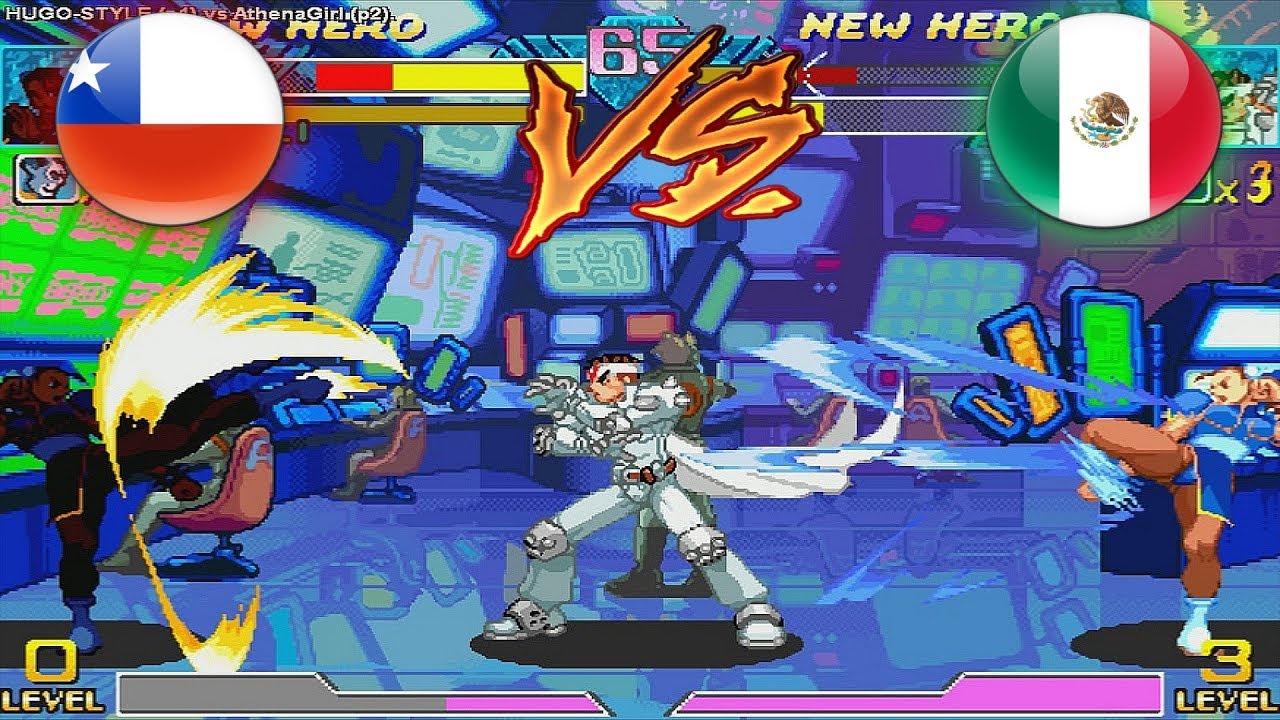 Marvel vs Capcom - HUGO-STYLE vs AthenaGirl