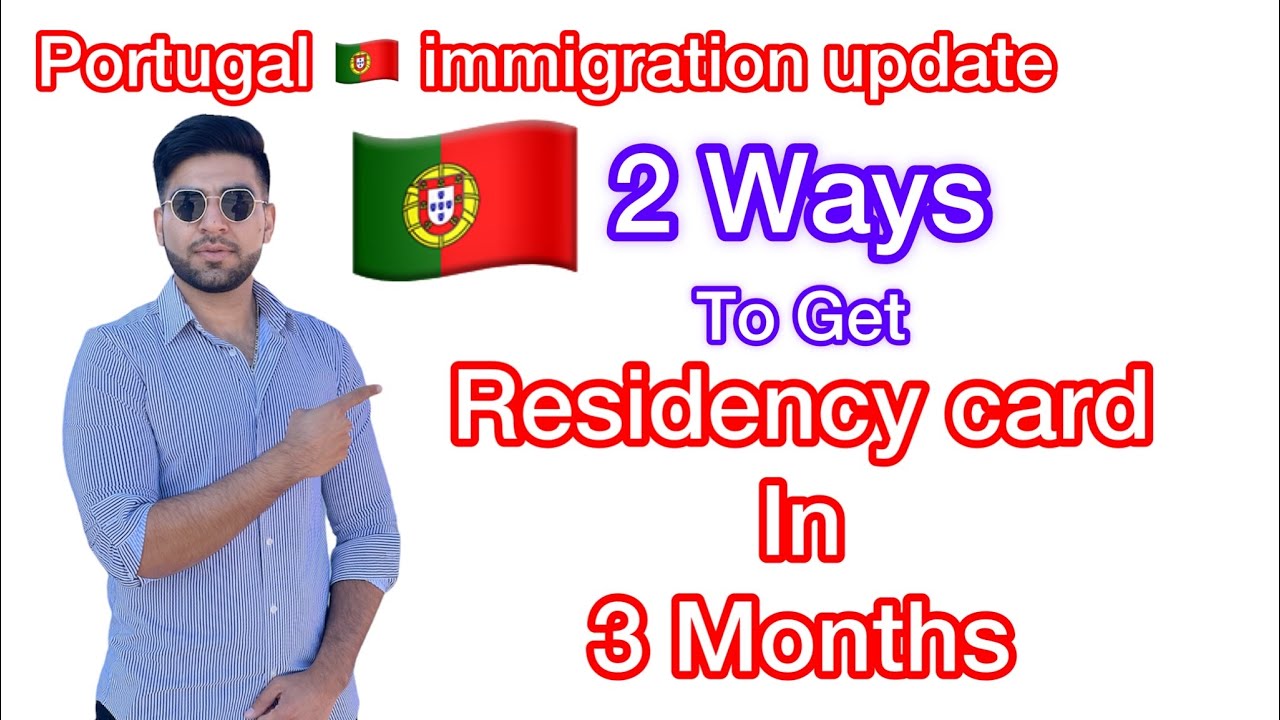 How To Get Portugal Residence Card In 3 Months پرتگال کا رہائشی کارڈ ۔ @lifewithshahbaz
