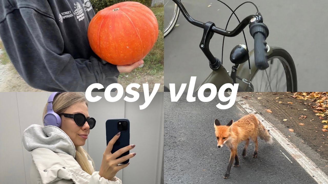 cosy autumn vlog | what we eat, beautiful village