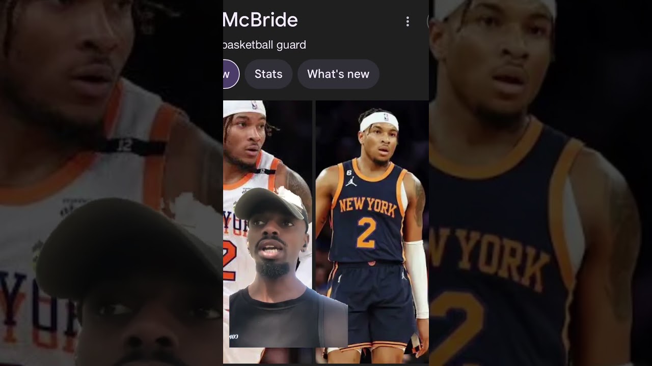 Miles McBride deuce Will miss the Cup Finals 