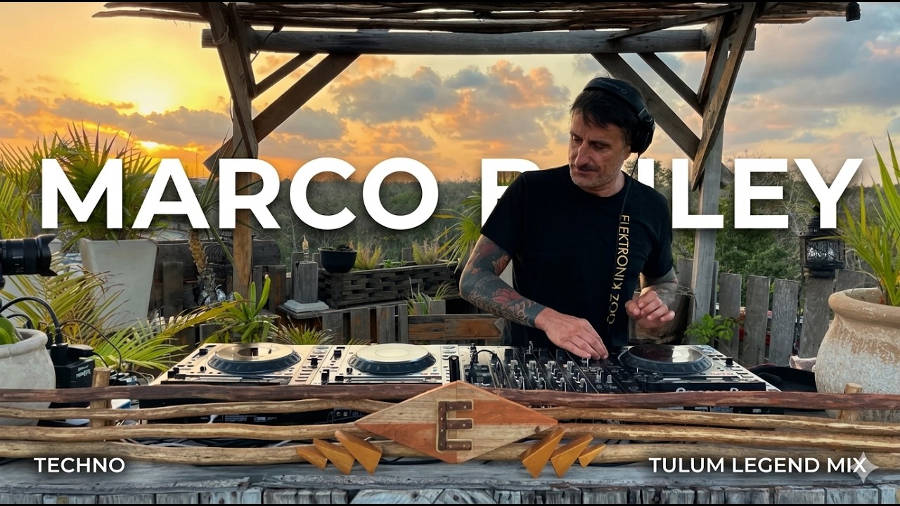 Marco Bailey | Techno Legend Sunset Mix 2023 | 4K By @EPHIMERATulum