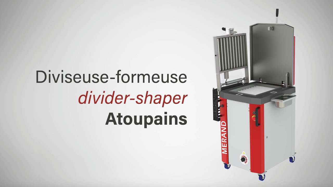 Production de baguettes, pavés, petits pains | BakePod Concept avec la diviseuse-formeuse Atoupains
