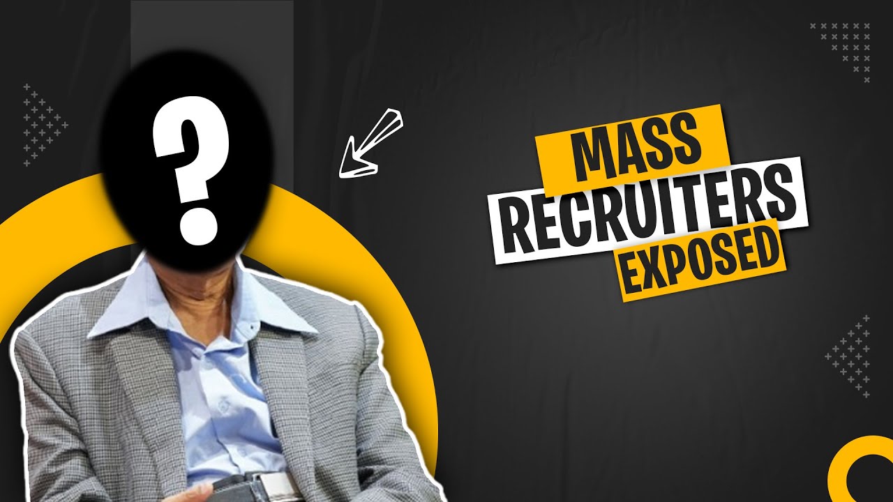 The DARK Side of Mass Recruitment They Don&rsquo;t Want You to Know!