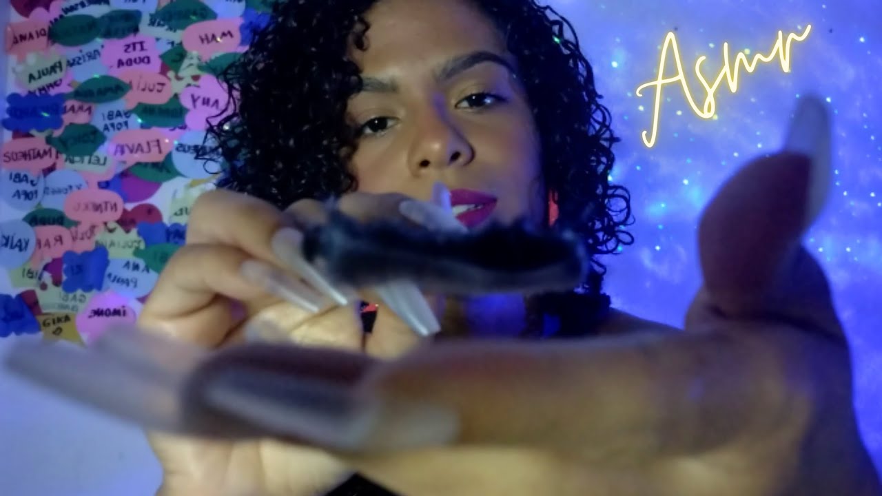 HIDRATANDO SEU CABELO ASMR SUPER RELAXANTE PARA DORMIR