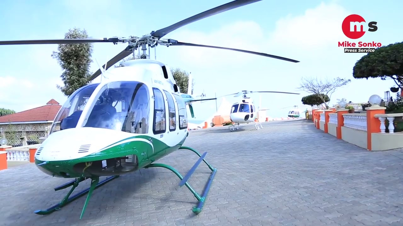 Mike Sonko&rsquo;s fleet arrives to fly his family to their next destination.