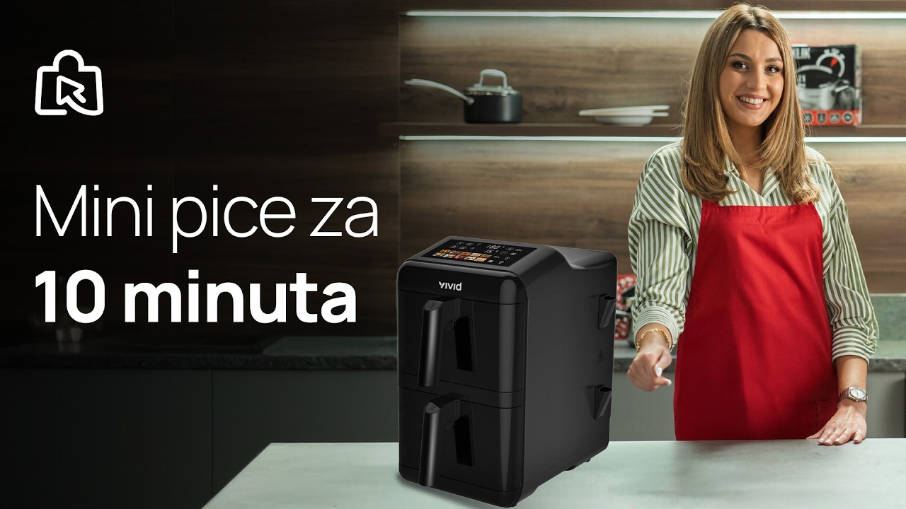 Mini pice za mališane iz Vivid friteze na vruć vazduh | Mali aparati, veliki trikovi