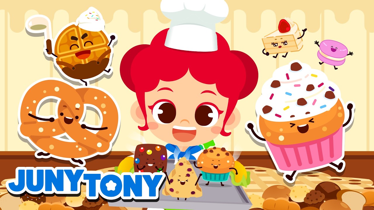 Baking a Yummy Snack! 🧁🥨| Let's Eat Bread, Desserts and Cake | Compilation | JunyTony