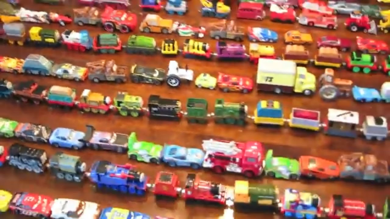 160 Thomas and Friends and Disney Cars characters collection