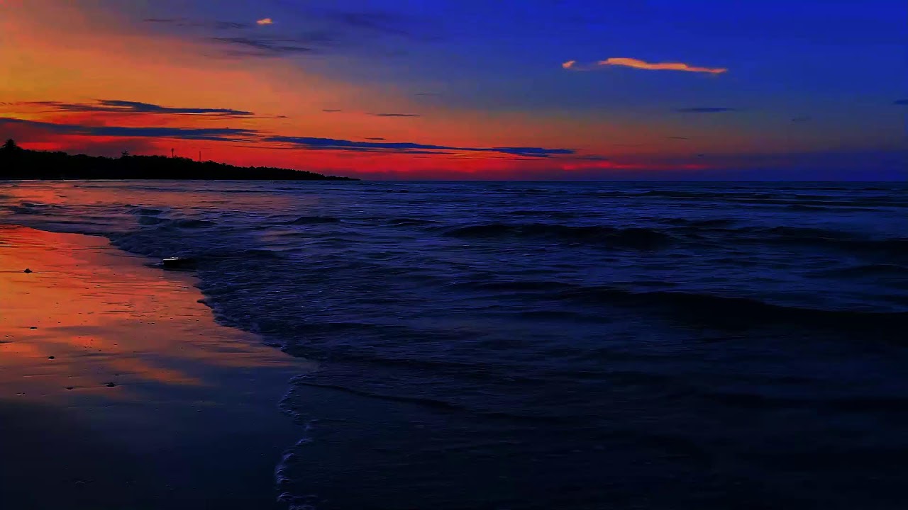 Ocean Sounds Natural Background | Quiet Atmosphere