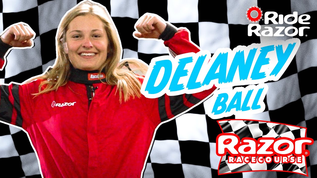 Delaney Ball Vs. Razor Racecourse Ep. 23 - RideRazor