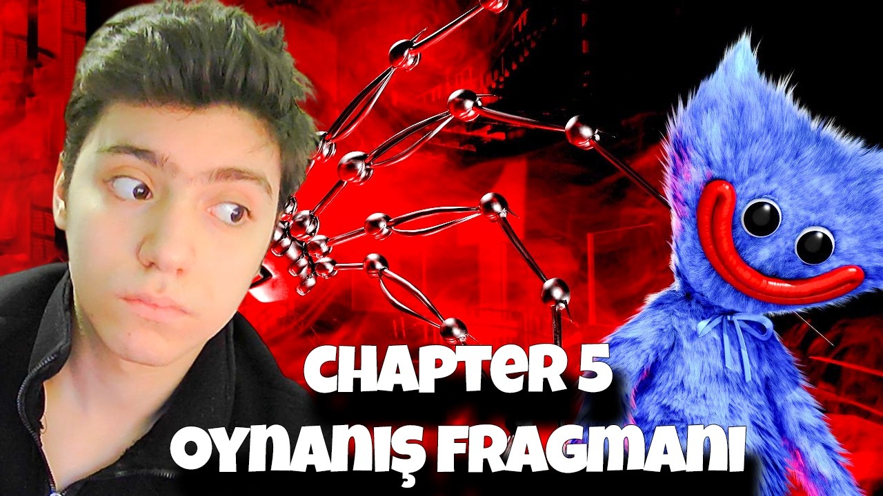 POPPY PLAYTİME CHAPTER 5 OYNANIŞ FRAGMANI GELDİ! Türkçe Altyazılı Trailer (TEPKİ VİDEOSU)