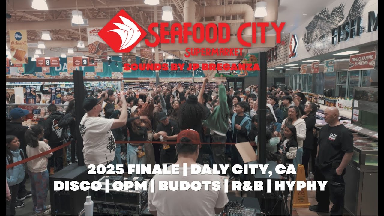 Seafood City Sounds (2025 Finale) | Daly City | Disco x OPM x Budots x Hyphy x R&B | JP Breganza