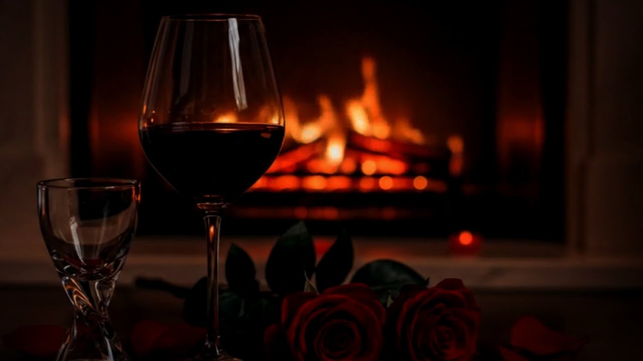 Мягкие ритмы для уютной ночи 🍷 Романтическая сексуальная музыка с каминными вибрациями и спокой...