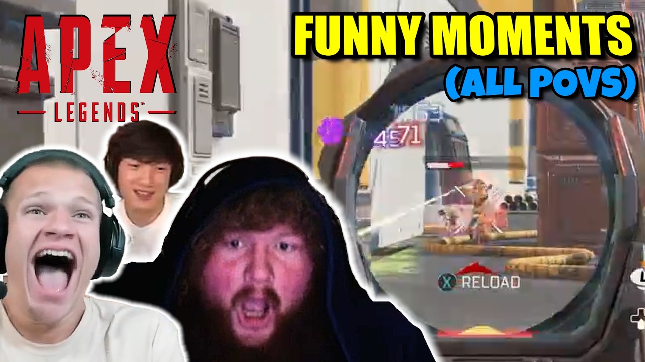 Лучшие моменты из Apex Legends с участием CaseOh, Jynxzi и iiTzTimmy! (СМЕШНЫЕ МОМЕНТЫ)