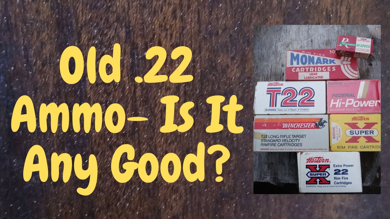 Old Vintage .22 ammo- Is It Any Good