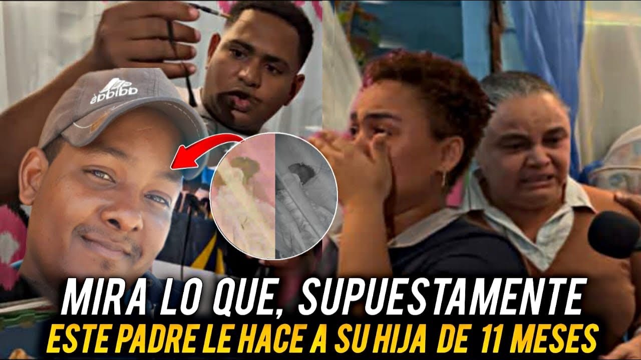 MIRA LO QUE SUPUESTAMENTE ESTE PADRE LE HACE A SU HIJA DE 11 MESES