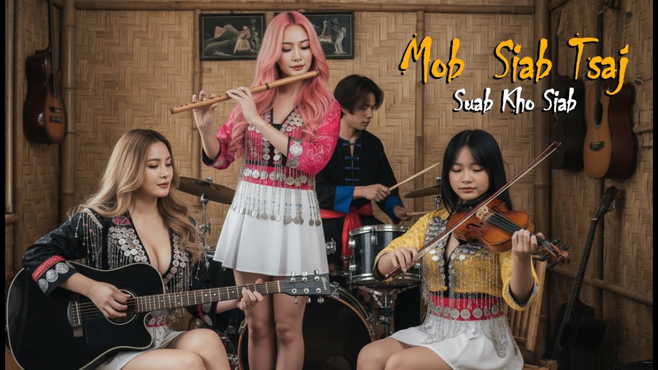 Suab Kho Siab- Mob Siab Tsaj (Hmong Music 006)