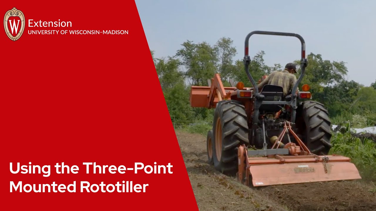 Using the Three-Point Mounted Rototiller