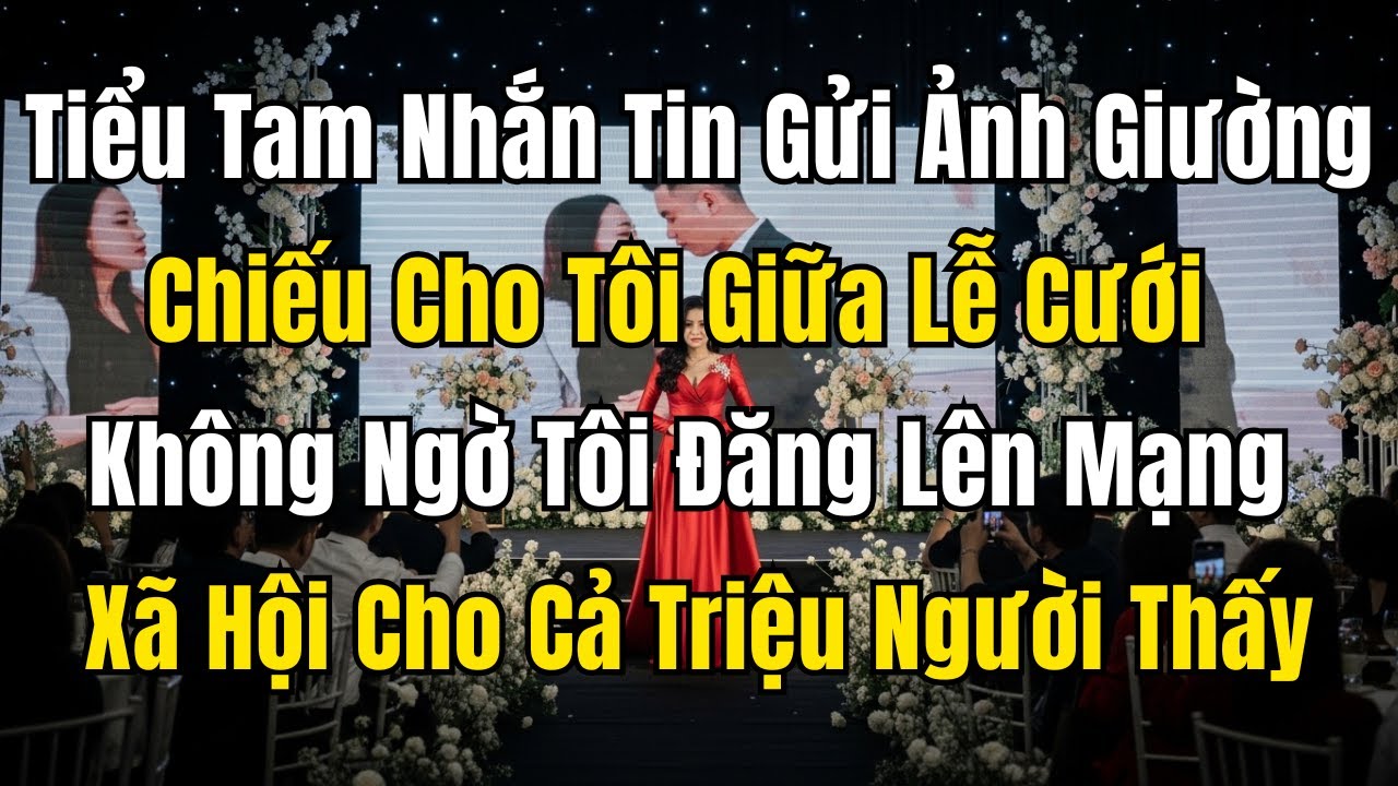 Tiểu Tam Nhắn Tin Gửi Ảnh Giường Chiếu Cho Tôi Giữa Lễ Cưới – Không Ngờ Tôi Đăng Lên Mạng Xã Hội Cho