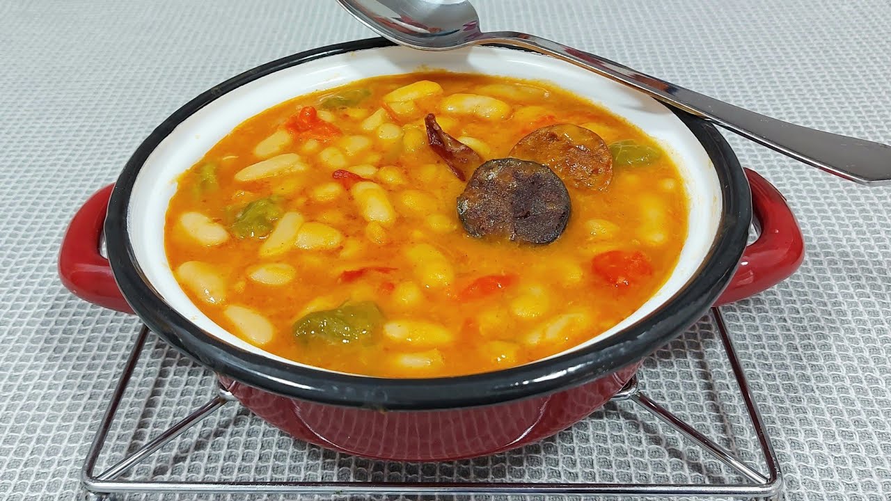 🥄JUDÍAS BLANCAS 🖐 EN 5 MINUTOS 🍲 PLATO ÚNICO PARA EL FRÍO ❄️ // BEATRIZ COCINA