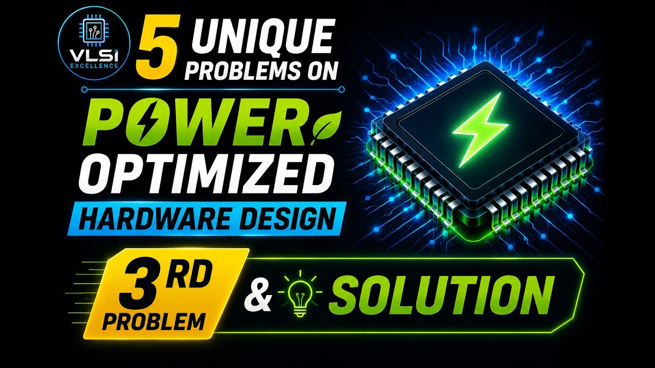 Interview Question #03 | Dynamic Power Optimization | Data Isolation | Low Power VLSI Design ✍️