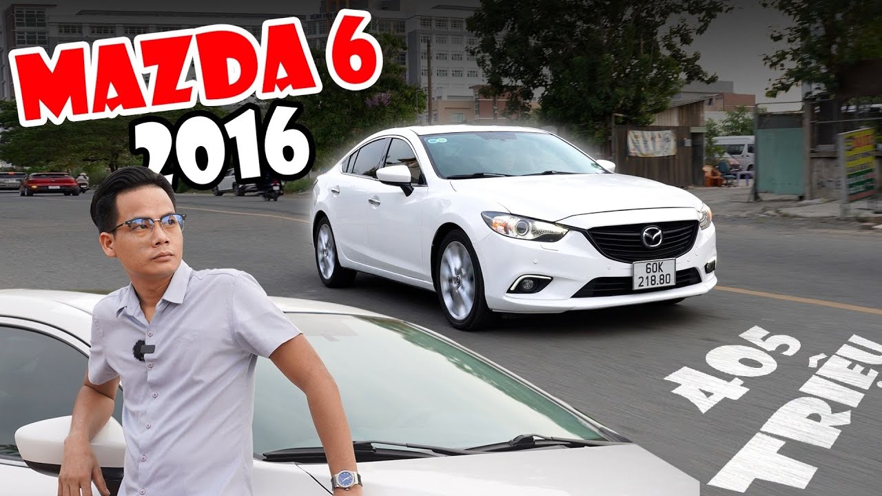 Siêu Mẫu Mazda 6 2016 AT Vang danh một thời nay chỉ còn 405 Triệu ! Hấp Dẫn không kém Camry