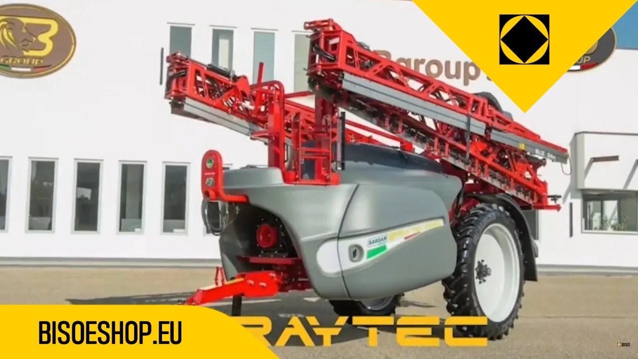 BISO - tažený postřikovač BARGAM SPRAYTEC pro maximální efektivitu