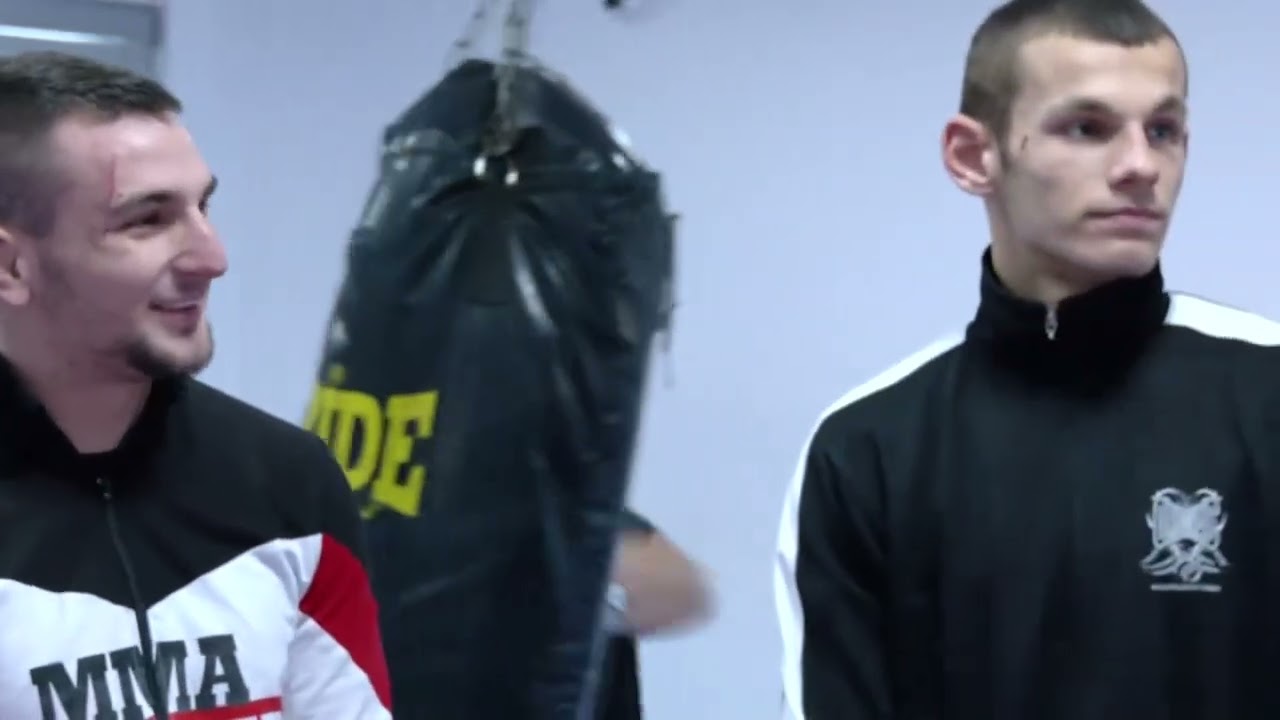 Rujna zora/ Na treningu sa borcima MMA kluba 